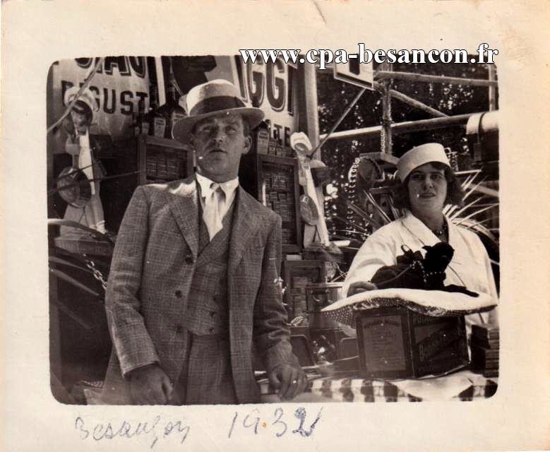 BESANÇON - Foire Exposition - 1932 - Potages Maggi - Dégustation gratuite